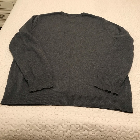 Banana Republic Men’s Gray & Red Large Sweater - Picture 2 of 11